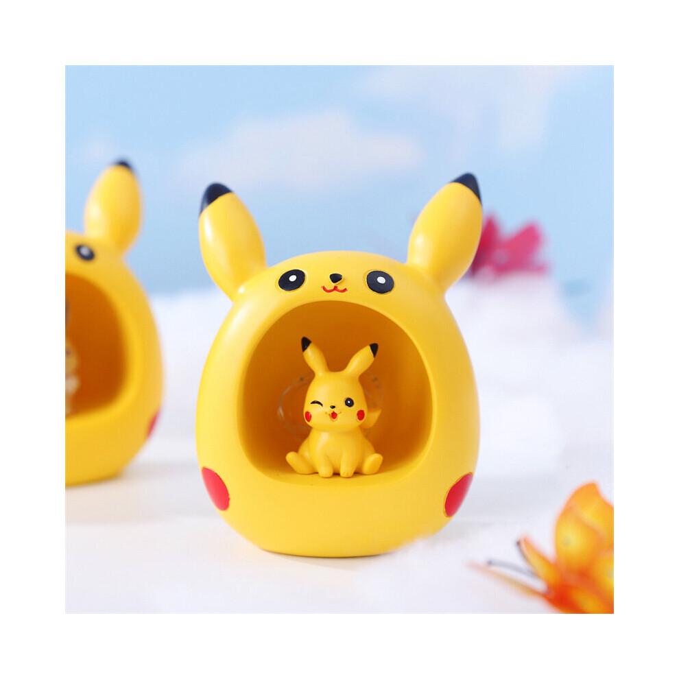 (Pikachu) Pokemon Resin Night Light Hand Painted Lamp