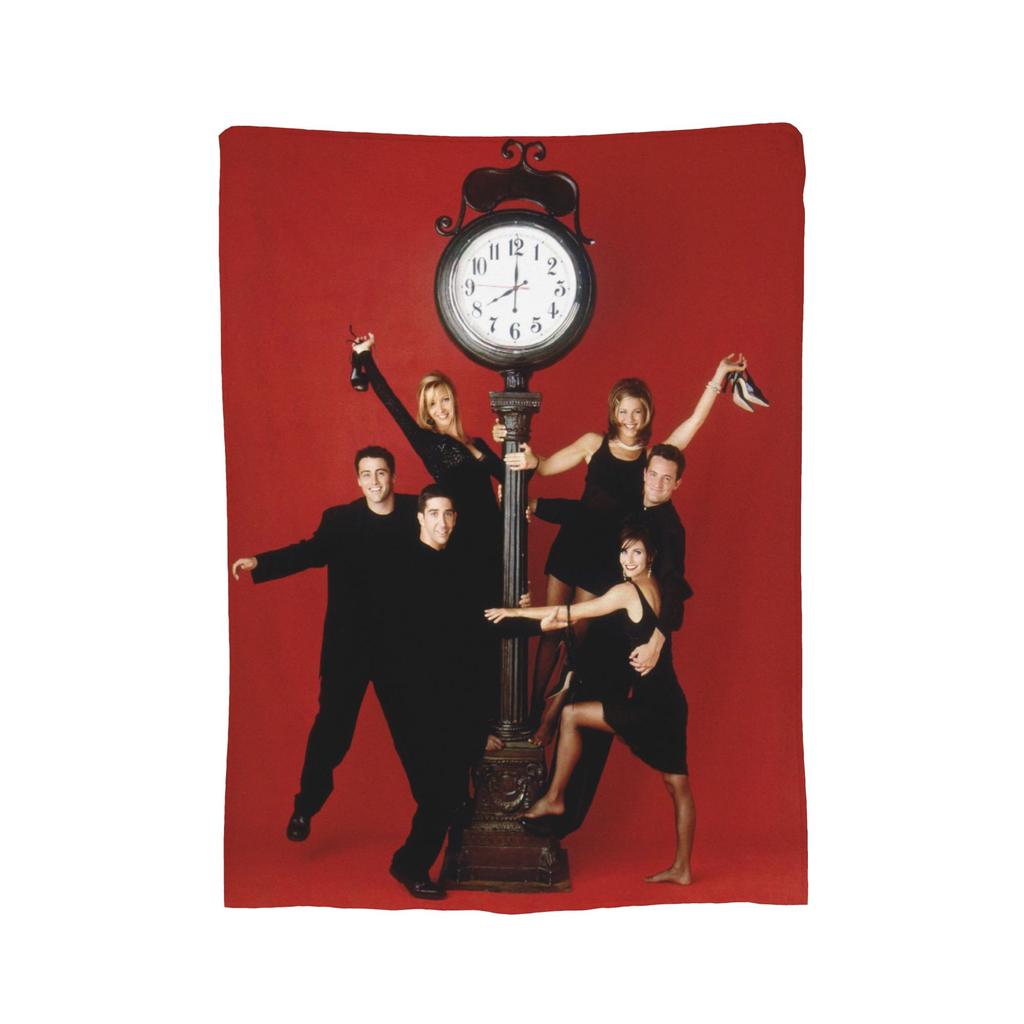 Friends Tv Show Blanket Fleece Autumn/Winter  Portable Super Soft Throw Blankets for Bedding Office Quilt