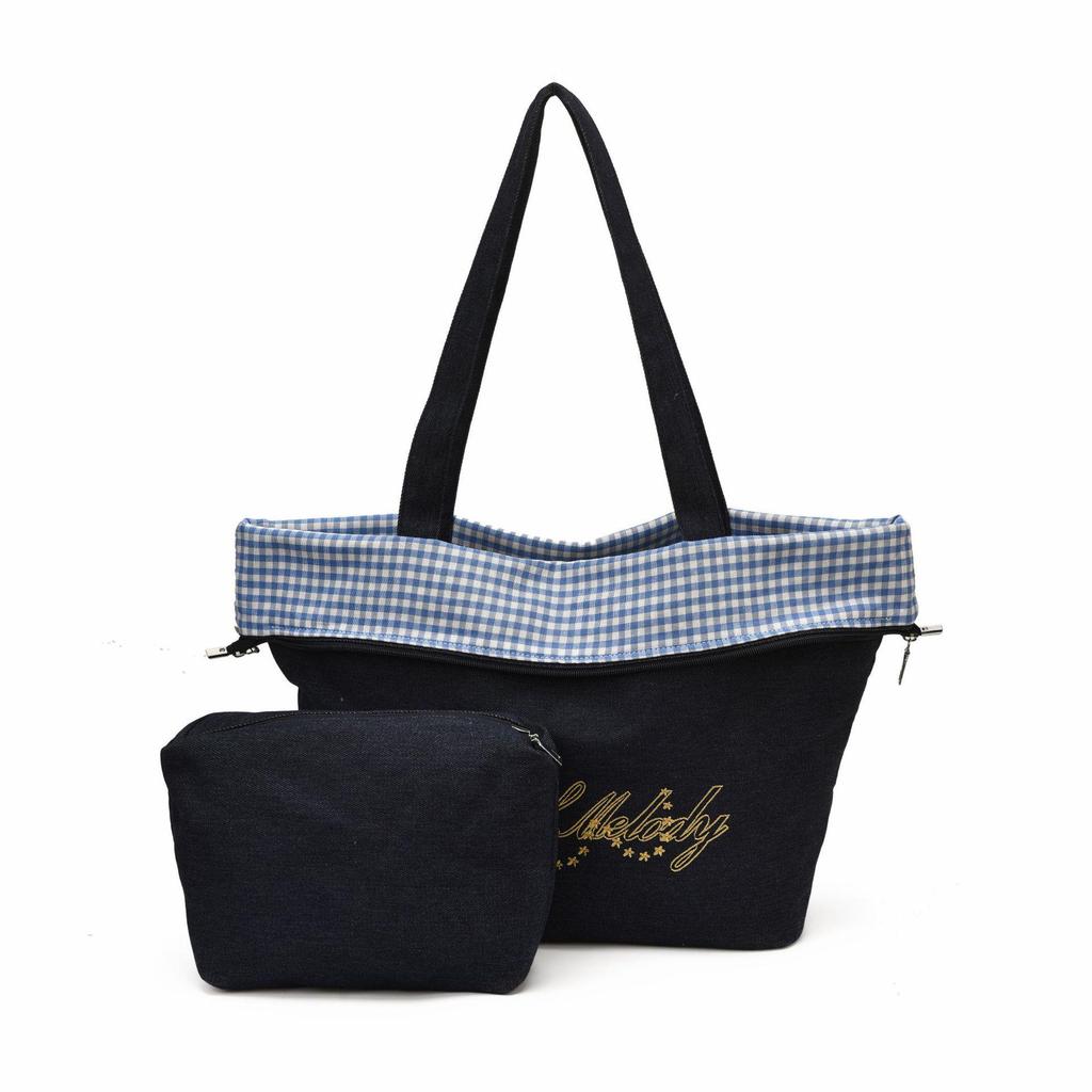 Versatile Denim Double-Sided Crossbody & Shoulder Bag for Women – Trendy, Large Capacity Commuter Bag