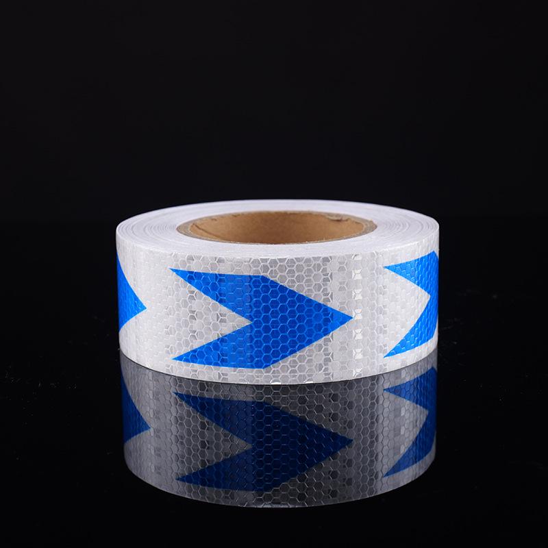 Truck Safety Night Reflective Arrow Sticker - Crystal Lattice Film