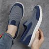 Men Shoes Summer Canvas Shoes Breathable Comfortable Outdoor Slip On Walking Sneakers Classic Loafers Shoes For Men