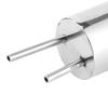 2x10in Overflow Tank Can Polished Stainless Steel Coolant Radiator 14oz Fit for Ford Engine