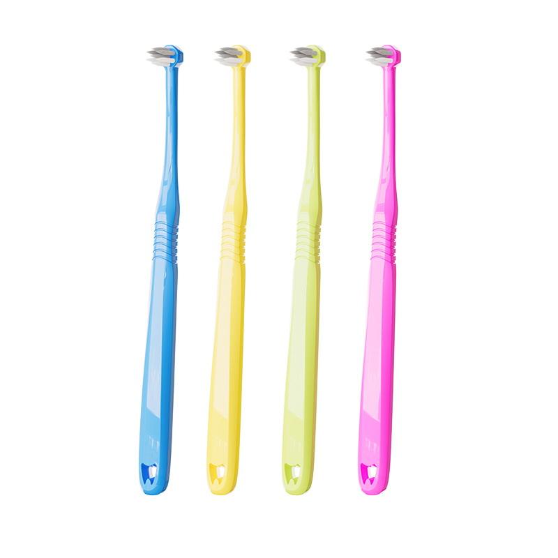 1Pcs Toothbrush Single-Beam Tufted Brush End Tuft Tapered Toothbrush Single Compact Interdental Interspace Brush Cleaning Tools