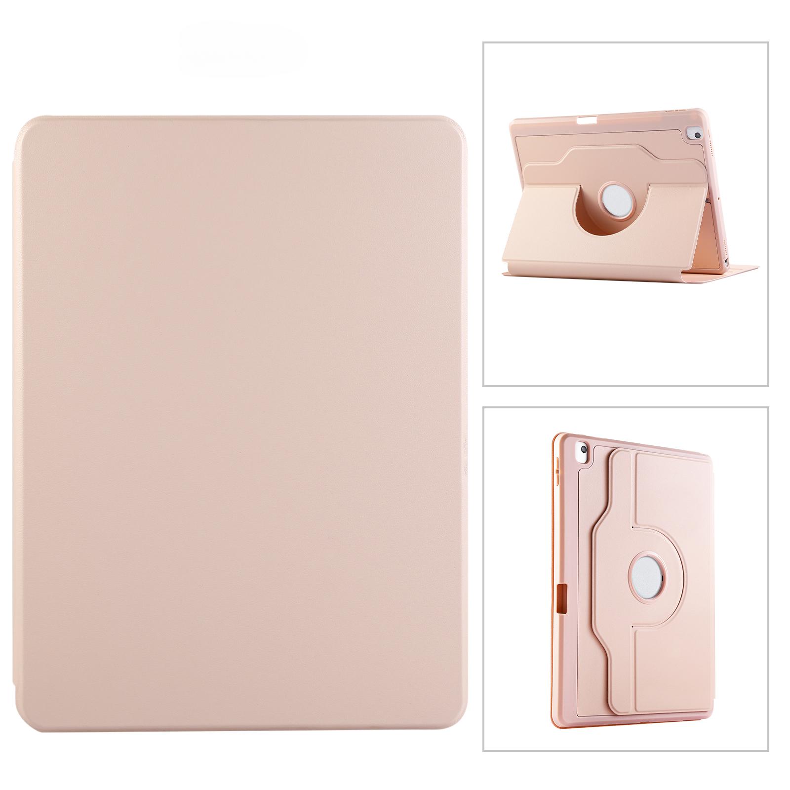 

Чехол для iPad 7 8 9 10,2 дюйма Funda Soft PU Leather Flip Rotate Covers для Apple iPad pro iPad Air 3 10,5 дюйма Чехол Shell iPad pro air3 10.5in розовый