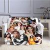 Lana Del Rey Coperta stampata sottile Morbida e confortevole Coperta per casa, viaggio, biancheria da letto regalo di compleanno