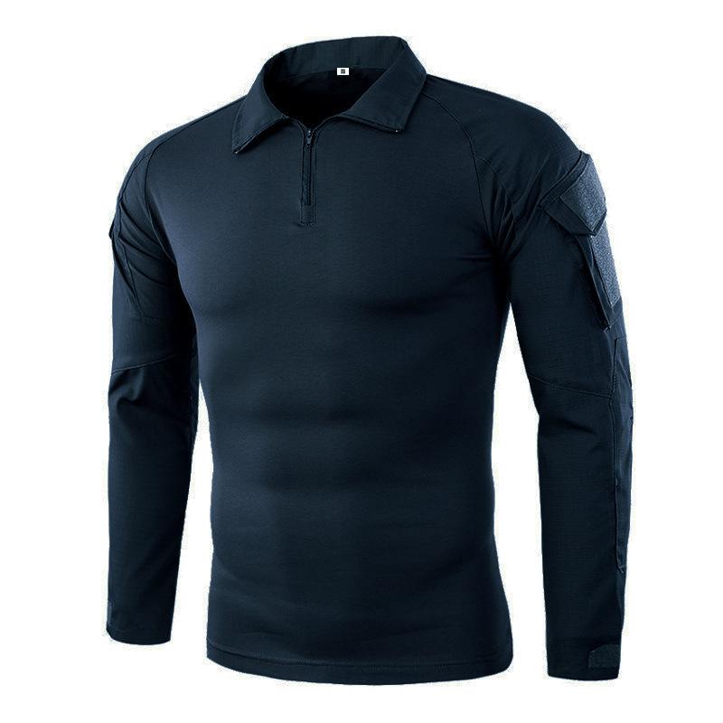 Outdoor Long-sleeved Frog Suit Men's Work Top New Slim Fit Breathable Camouflage Suit