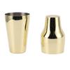 Stainless Steel Drink Shaker French Style 2 Section Martini Mixer Drink Shaker for Bar Home Camping