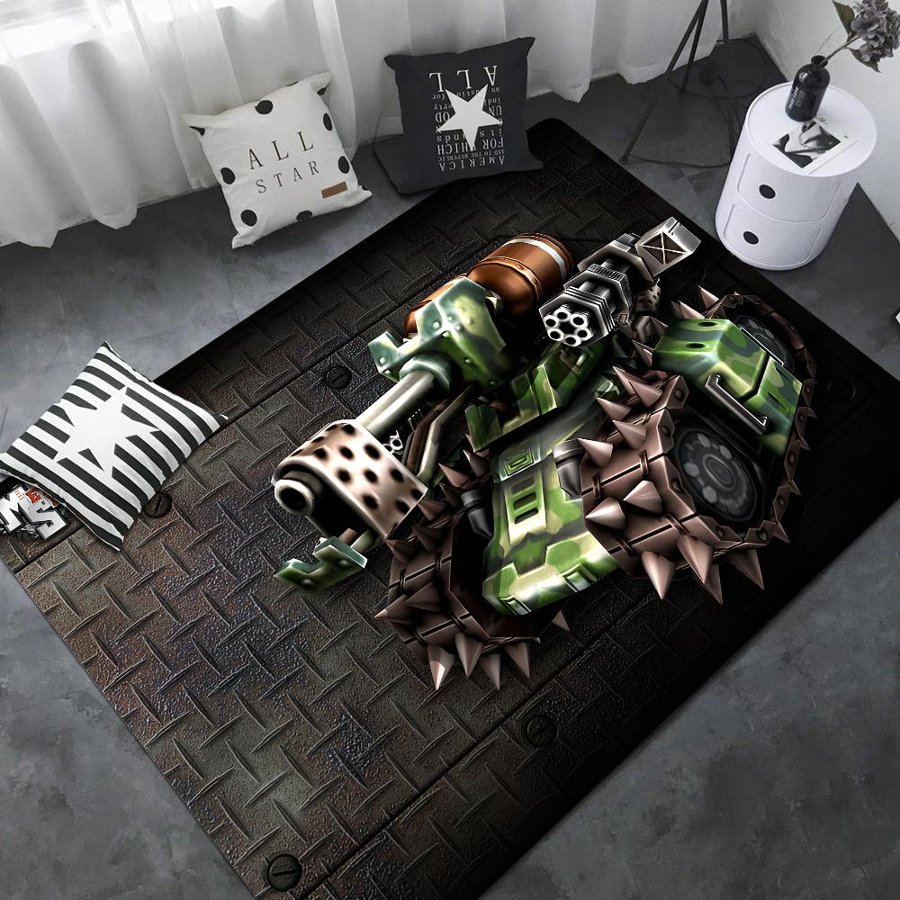 Retro Game Metal Slug Long Rugs Nordic Style Home Doormat Bathroom-Toilet Mats Bedroom Modern Home Decor