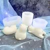 Epoxy Resin Handmade DIY Craft Silicone Mould 3D Art Wax Mold Soap Making Polar Bear Candle Mold