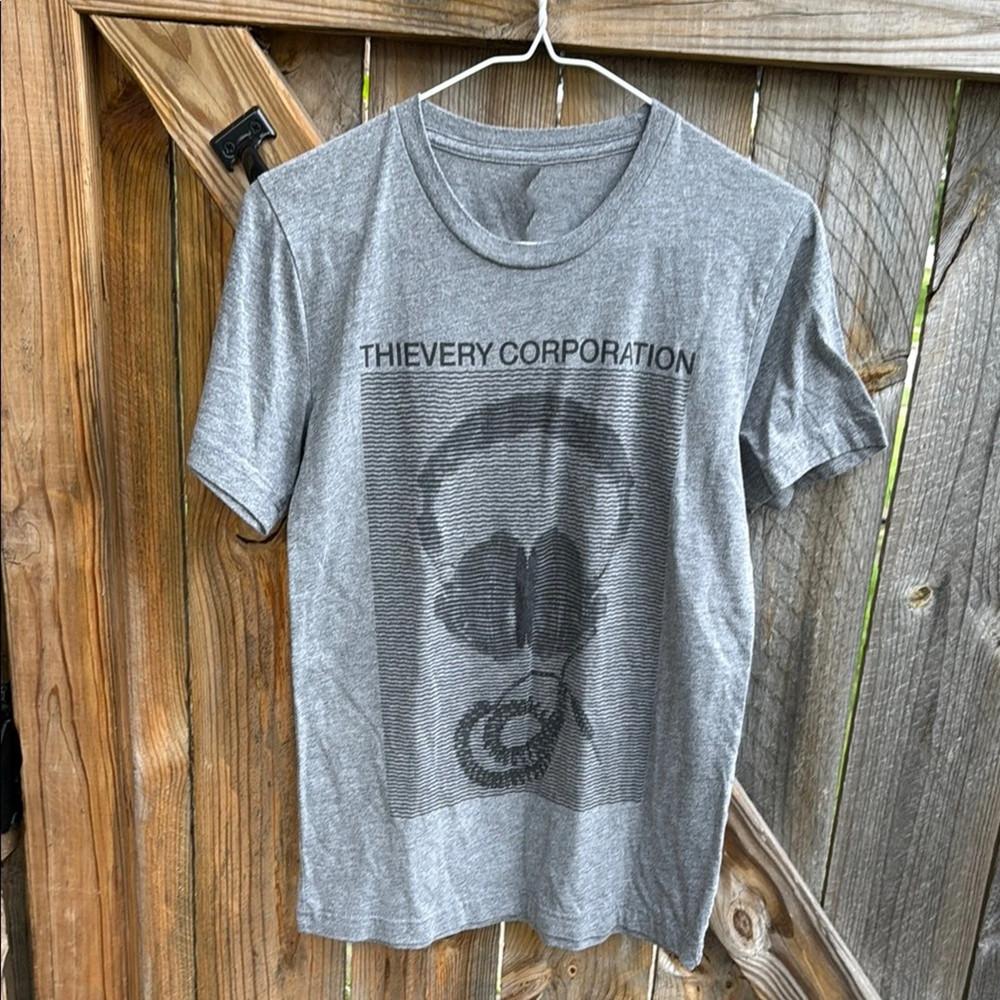 

Thievery Corporation Band Graphic Gray T SHirt Full Size S-5XL Unisex T-Shirt XXL