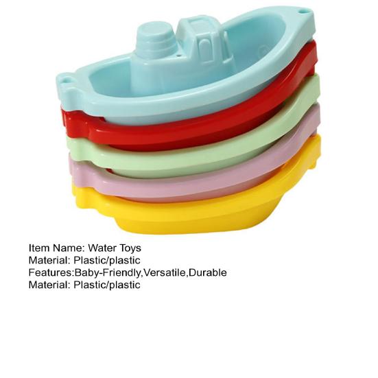 Plastic Cup Toys 5Pcs Set Floating Bath Toys for Babies Safe Round Edges Splicable Design Colorful Macarons Water Play Bathing Fun Pool Toy Bath Time