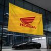 Motorcycle For HONDA Decorative Flag Waterproof Fade Resistant Polyester Indoor Outdoor Hanging Flag