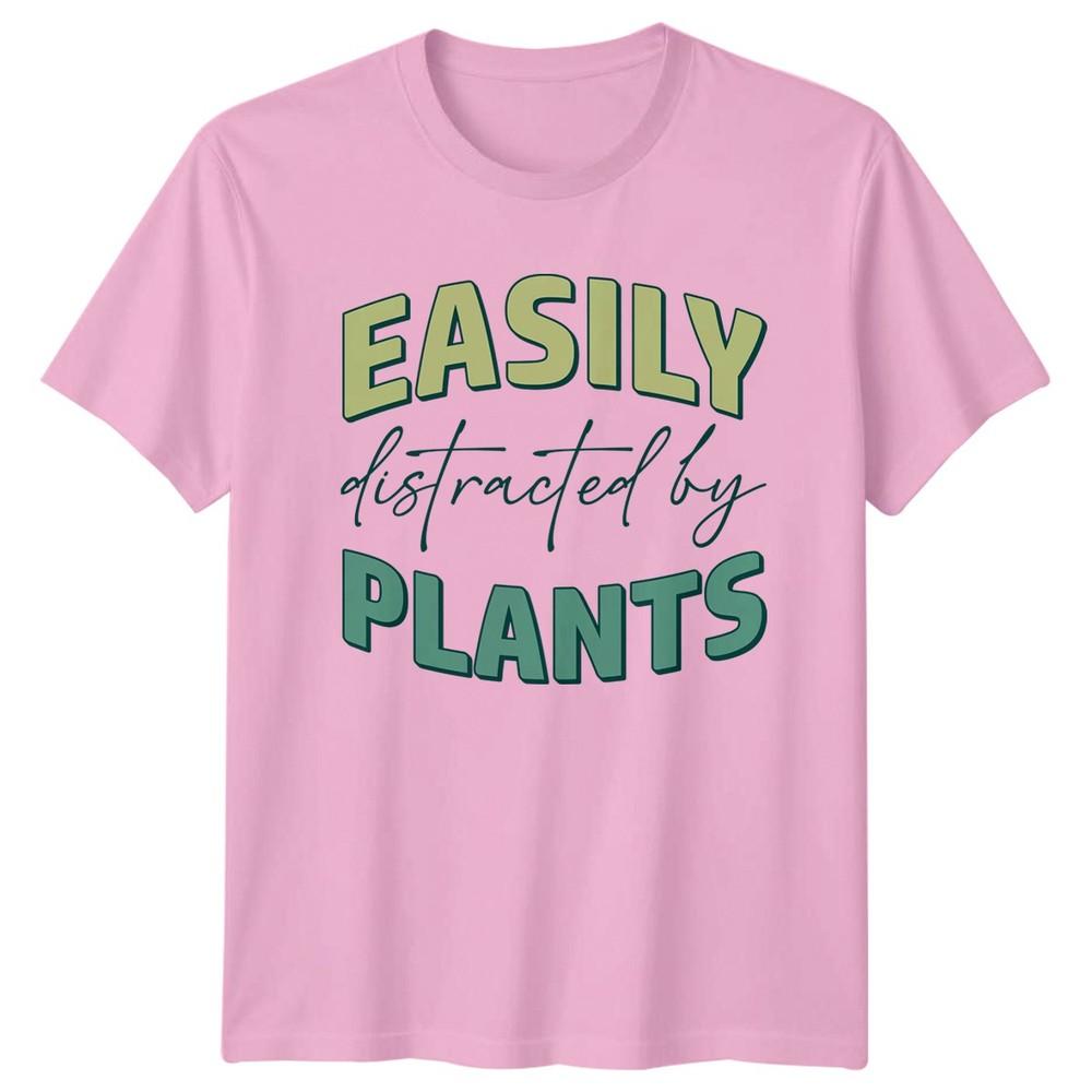 Easily Distracted By Plants TShirt Indoor Plants Gardening Gift For Him And Her