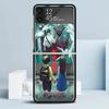 Kaisen J-Jujutsu Yuta Okkotsu Phone Case For Samsung Galaxy Z Flip7 Flip6 5G Flip5 Flip4 Flip3 ZFlip 7 6 3 4 5 Shockproof Back C