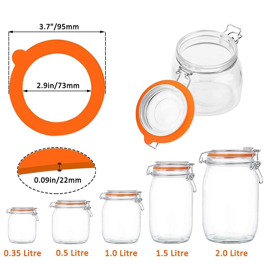 Replacement Gasket 10pcs Kitchen Accsessories Rings Seals