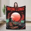 Iron Lung Horror Movie Knitted Blankets Velvet  Lightweight Throw Blanket for Bedding Couch Bedroom Quilt