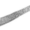 Fashion Forward Women's Waist Belt Glossy Silver PU Waist Sash Casual to Formal Wear for Contemporary Lady Girls