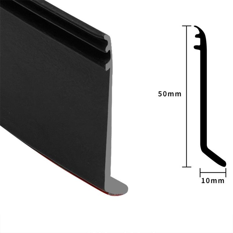 Home Window Water Blocking Bar Sliding Window Rain Weatherstrip for Balcony Insulation Windproof Sealing Strip Flashing Board