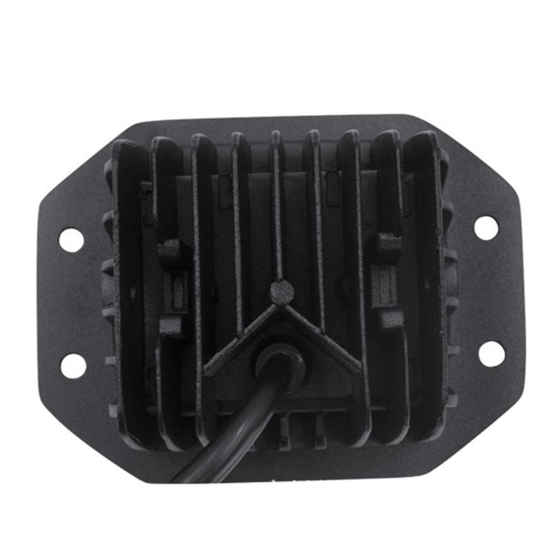 5" Flush Mount LED Work Light Bar OffRoad 12V 24V Spot Flood LED Light Bar Working Lamp 6000k Super Bright For ATV Truck