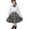 School Ribbon Checkered Student Uniform High School Junior High School Cosplay E800 [Eiza] Tie, Pattern, Accessory, Student, Student, (Butterfly,