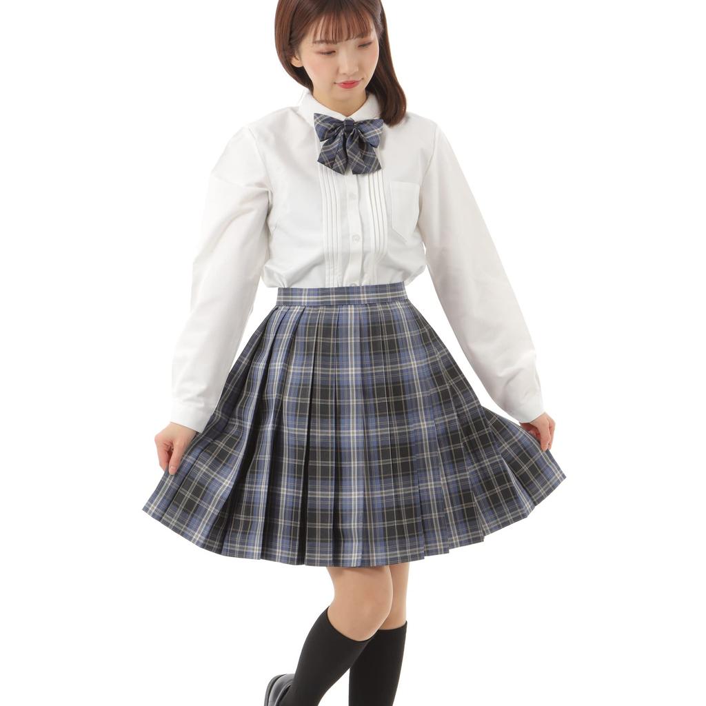 School Ribbon Checkered Student Uniform High School Junior High School Cosplay E800 [Eiza] Tie, Pattern, Accessory, Student, Student, (Butterfly,