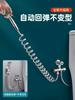 New 1.5-5M Spring Flexible Retractable Hose Shower Head Toilet Bidet Water Pipe Plumbing Bathroom Spiral Flexible Shower Hose