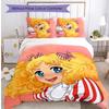 Candy Candy Beddengoed Set 3 Delen Zacht Ademend Dekbedovertrek Kussenslopen Set Wasbaar Slaapkamer Decoratie Huiscadeau
