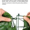 Artificial Ivy Hedge Green Leaf Fence Panels Faux Privacy Fence Screen for Home Outdoor Garden Balcony Decoration
