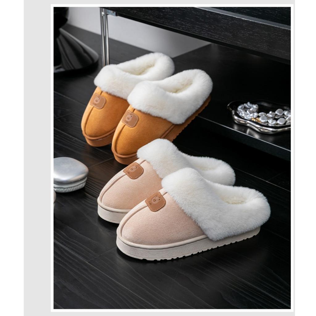 Männer und Frauen, Schuhe mit dicker Sohle, Plüschschuhe, Rutschfeste Schuhe, Innen- und Hausschuhe, Atmungsaktive Schuhe, Warme Schuhe