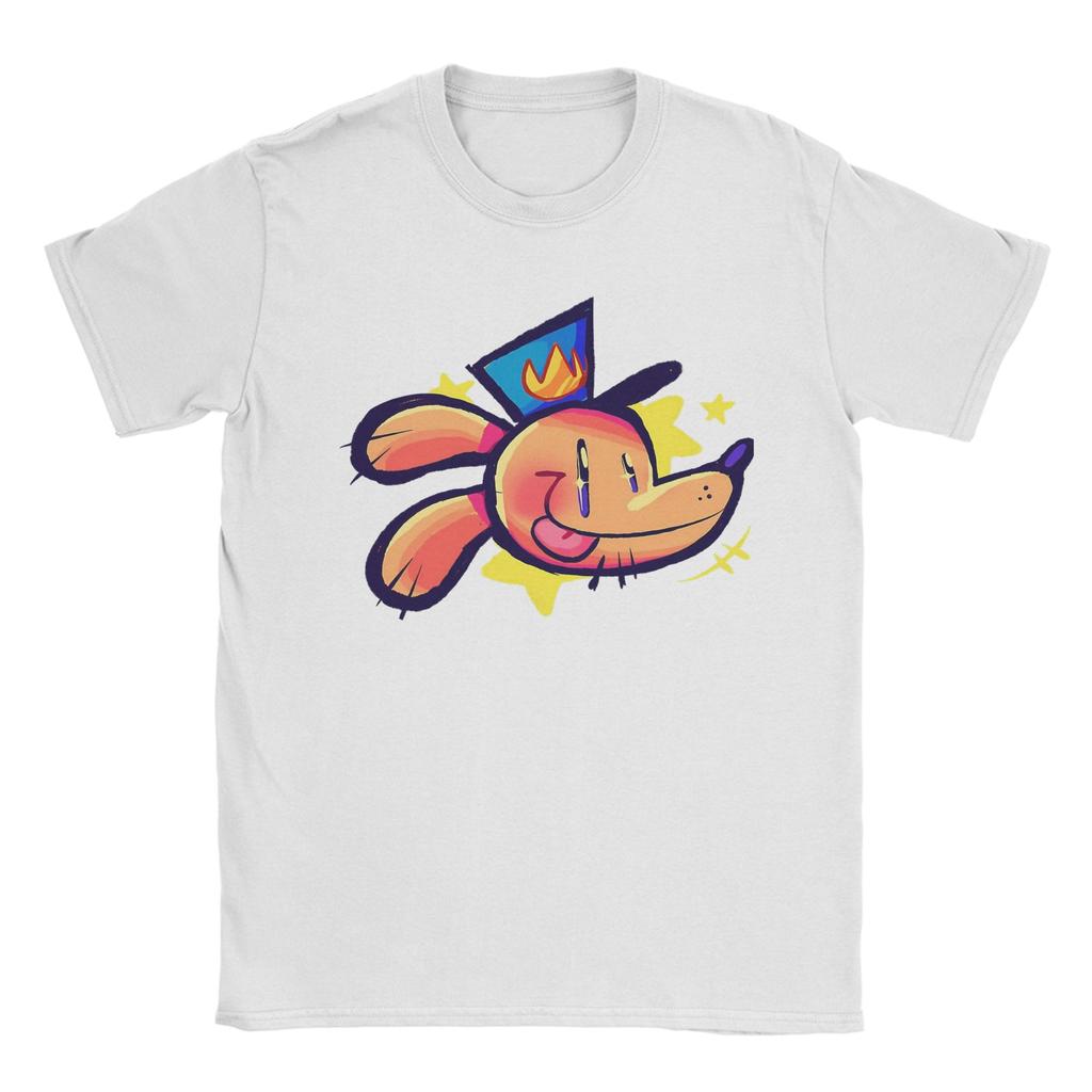 Movie Kid Adventure Animation Funny TShirt for Men Dog Man 100 Cotton Tees Round Collar Short Sleeve T Shirts Gift Clothing