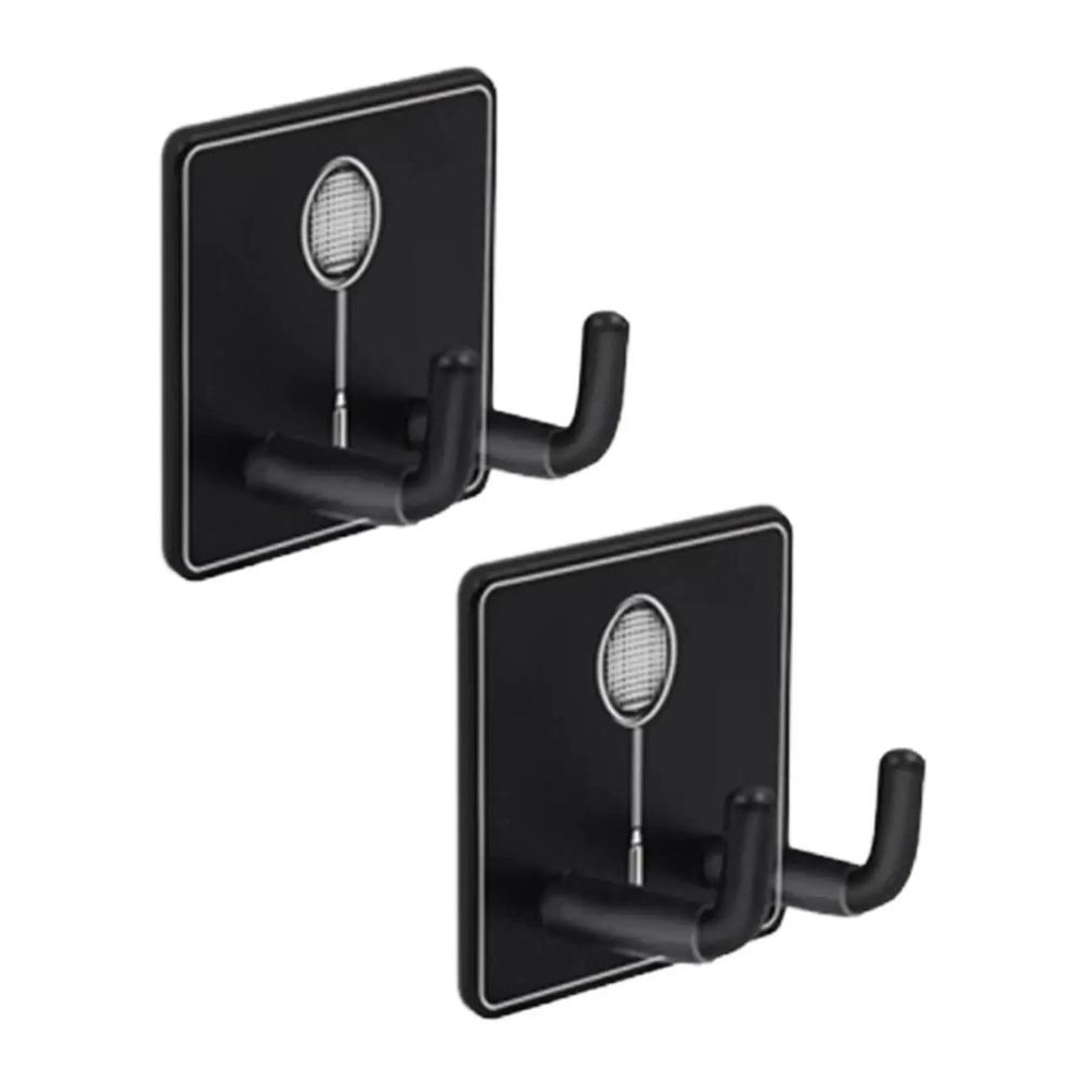 Silicone Protective Cover Badminton Racket Holder Wall Hook Storage Tennis Storage Rack  Game Room