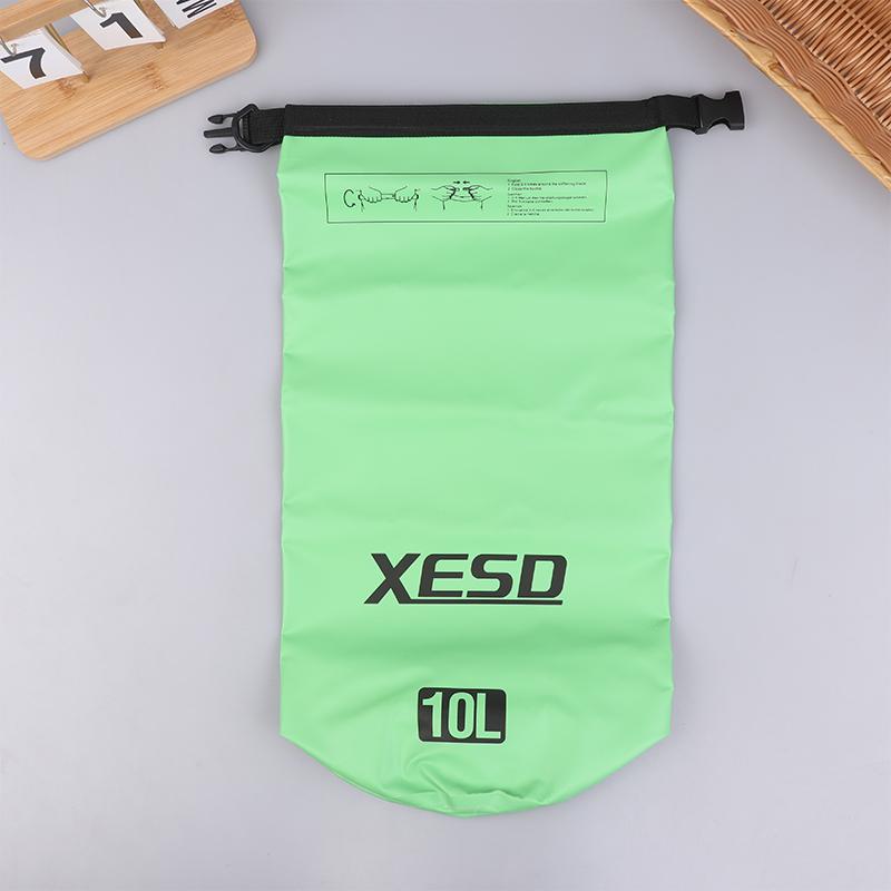 Borsa Impermeabile da Nuoto 500D Dry Sack 2/5/10L Borse Impermeabili Galleggianti per Attrezzatura Asciutta per Nautica Pesca Rafting Nuoto