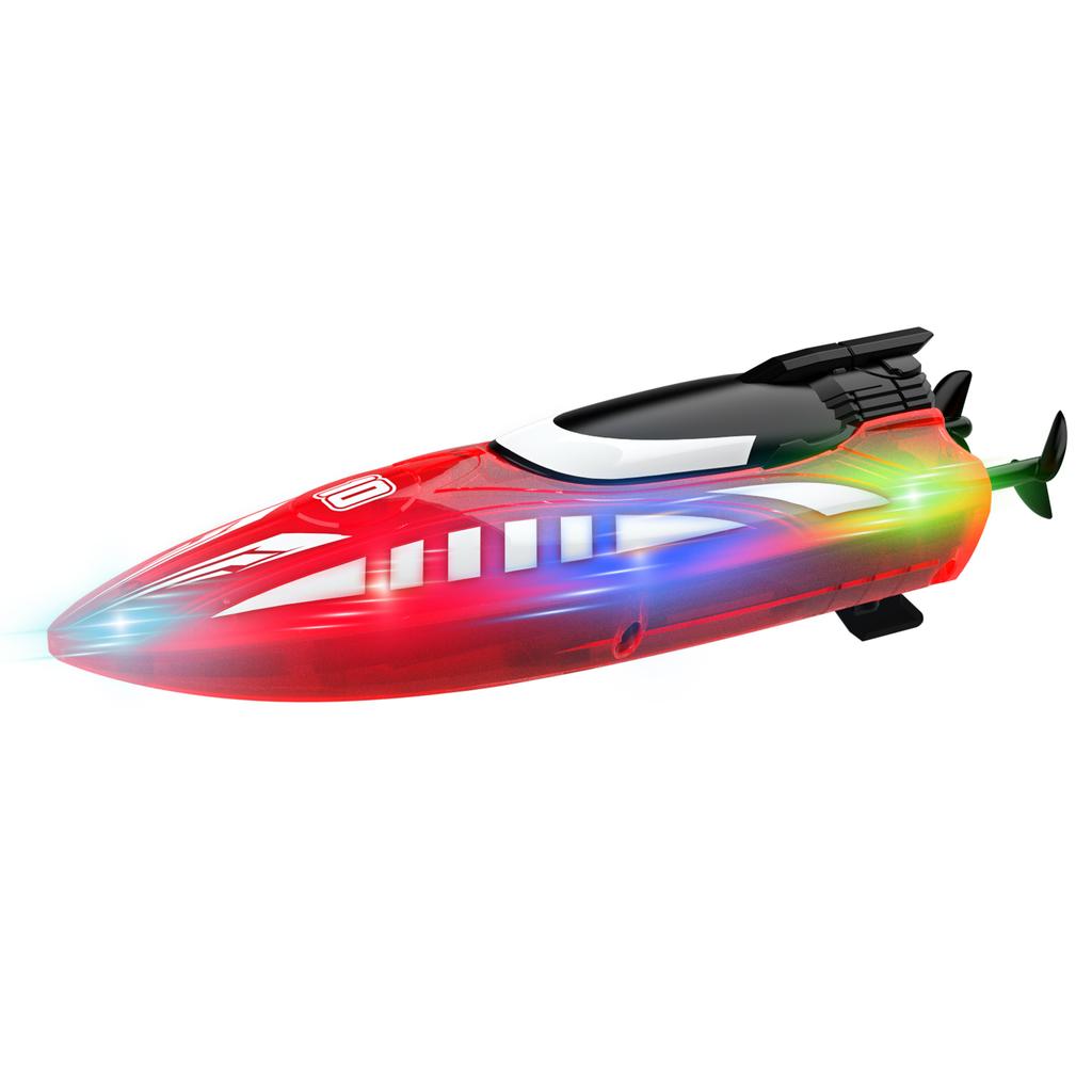 Remote Control Boat Stunt Boat 2.4Ghz Double-sided Driving Ship Toys Off Water Sensing Low Battery R