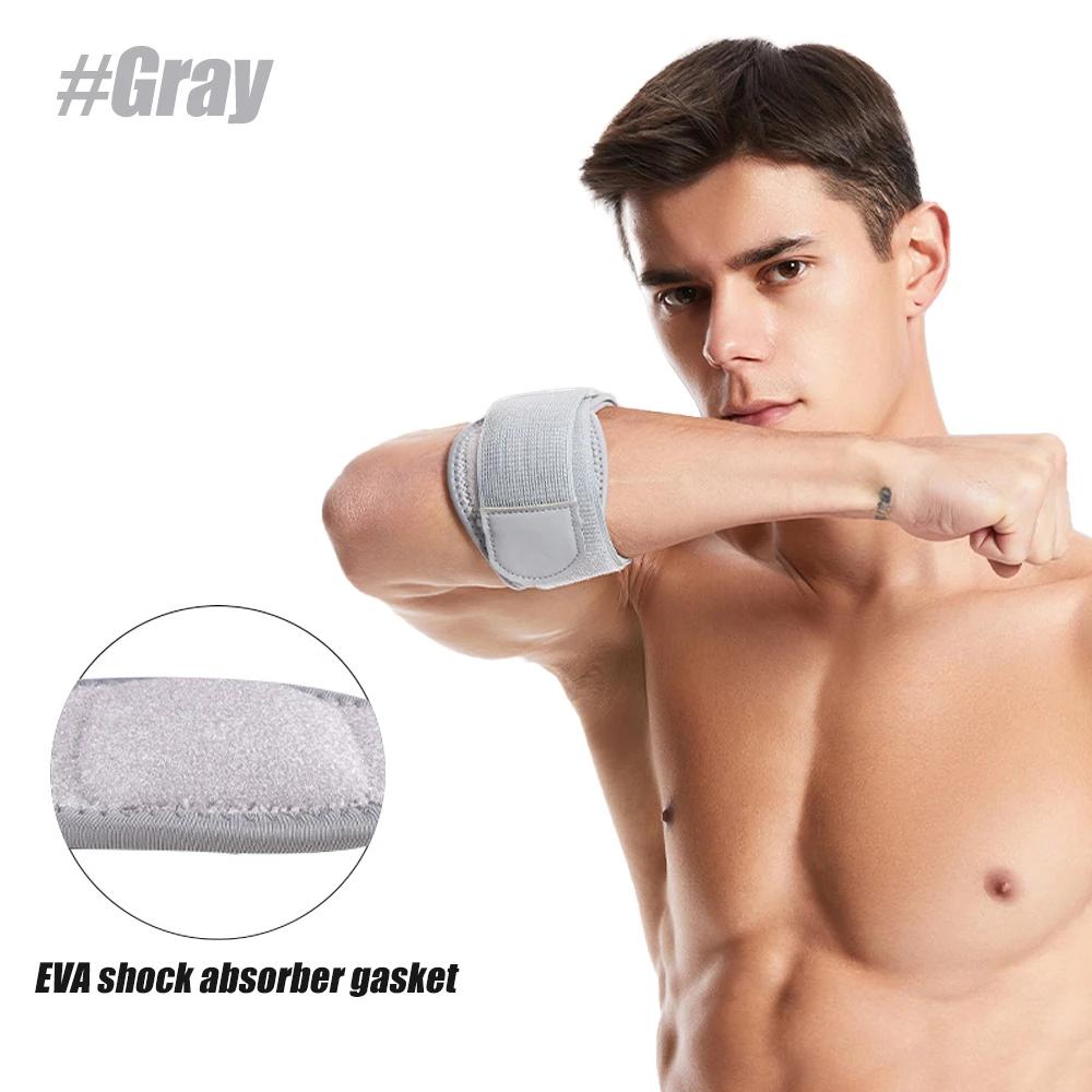 1Pc Adjustable Elbow Brace With Eva Pad Support For Tennis Elbow Tendonitis Weightlifting Golfer Pressure Band Strap