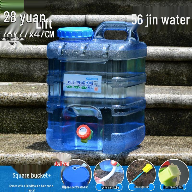 Large Capacity Outdoor Car Water Storage Tank for Drinking and Household Use