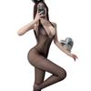 Air Hostess Lingerie Set: Sexy Maid Uniform with Stockings & Fishnet Bodysuit