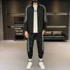 Lässiger Sportjackenanzug Herren Frühling und Herbst Modetrend Lange Hosen