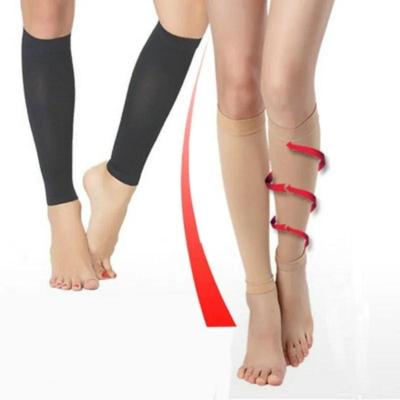 Shaped Skinny Leg Sock Protect Elastic Underwear Socks Heat High-elastic Compression Legwarmers