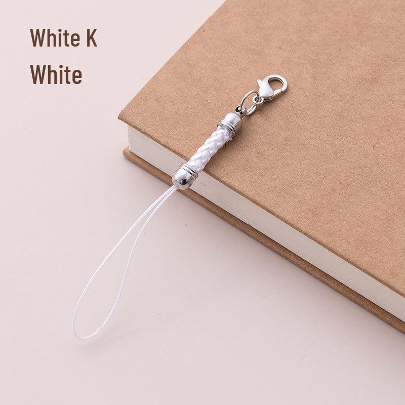 Gold Electroplated DIY Jewelry Accessory: Lanyard Lobster Clasp and Mobile Phone Pendant Rope
