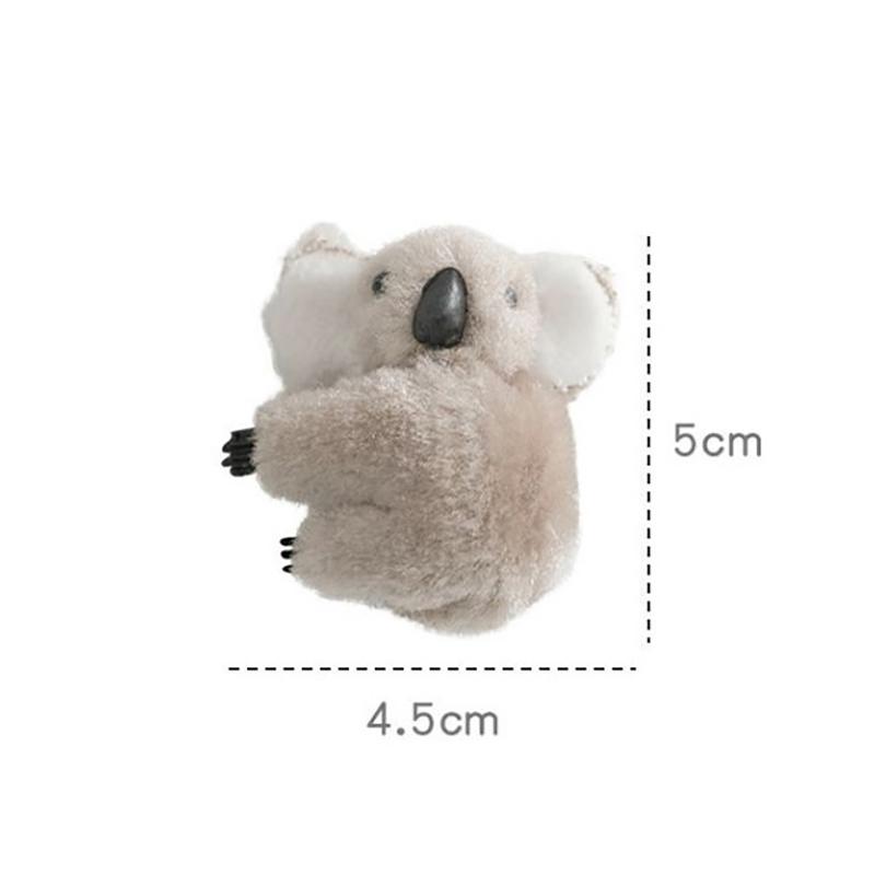 1 Stück Süßer Cartoon Plüsch Koala Auto Innenraum Dekoration Auto Rückspiegel Control Screen Dekoration Auto Innenzubehör