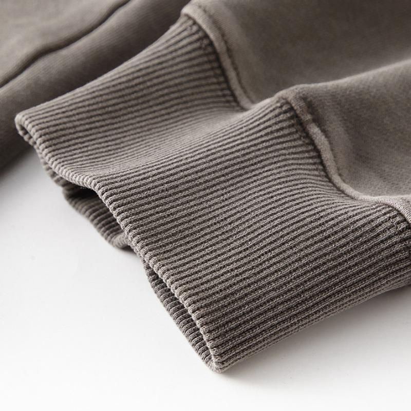 Frühling und Herbst Neue Herren Amerikanischen Stil Retro Lose Split Langarm Sweatshirt