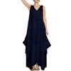 Damenmode Lässig -Farbe Kleid