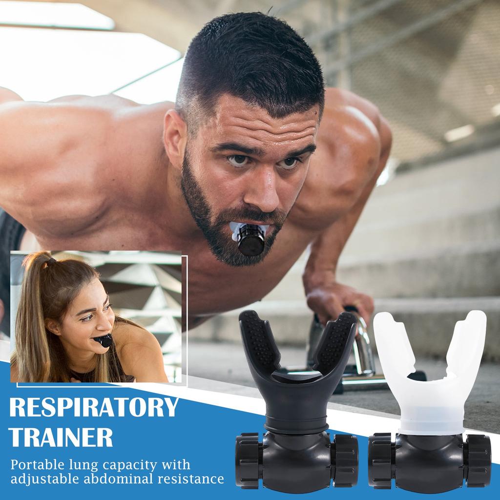 Vital Capacity Function Mouthpiece Muscle Breathing Device Abdominal Chronic Obstructive Pulmonary Function Breathing Trainer