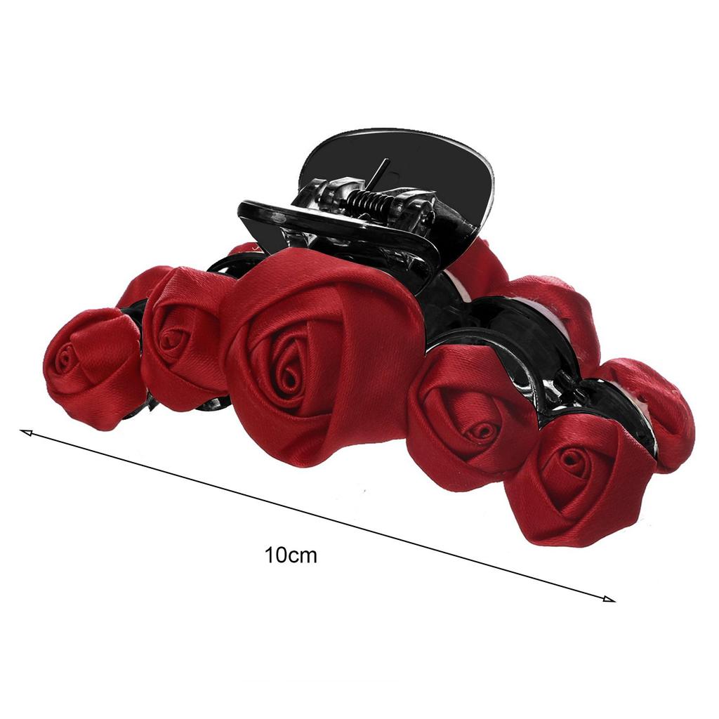 Hair Barrette Attractive All Match Ultralight Hair Clip Women Rose Flower Hair Claw Headwear Gift Women Hairpin for Girl