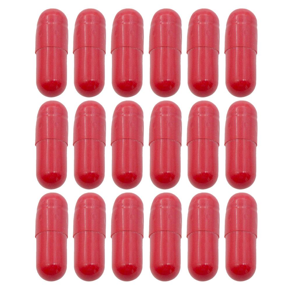 

24pcs Realistic Fake Blood Pills Vampire Capsules Horror Scary Funny Trick Toys Halloween April Fools Day Party Props for Adults красный