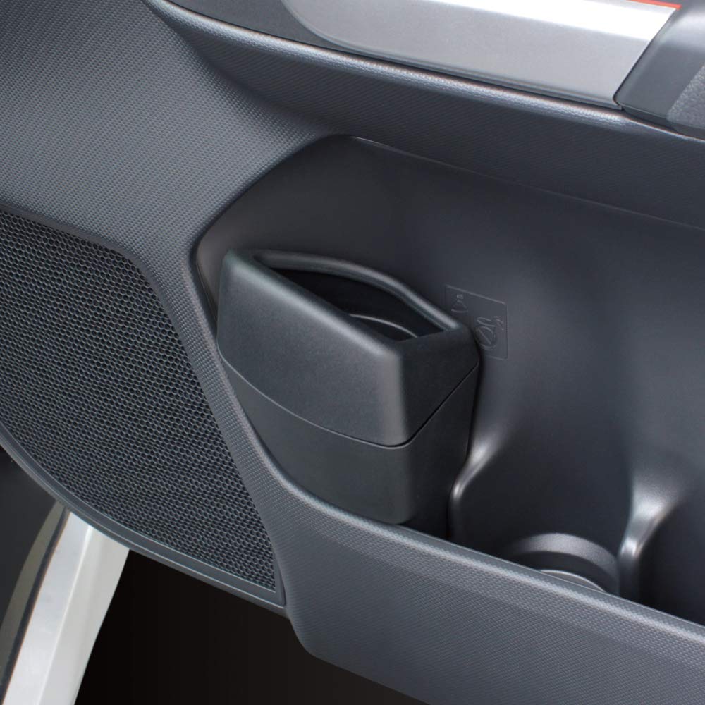 Tsuchiya Yac Product for Toyota RAIZE Rocky Exclusive Side Box Trash Can for Seat Black Vehicle-specific Driver's SY-RR2