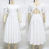 Abiti eleganti per abiti da donna Abito estivo sexy senza schienale Abito da cerimonia nuziale per la moda Abito da donna Femme Vestido