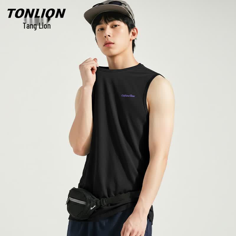 TonLion Men s Casual Sleeveless Vest L
