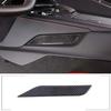 Soft Carbon Fiber Central Control Side Trim Sticker Strip For Corvette C8 20-25