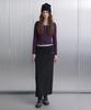 OIOI COLLECTION Jersey Banding Long Skirt [Black]
